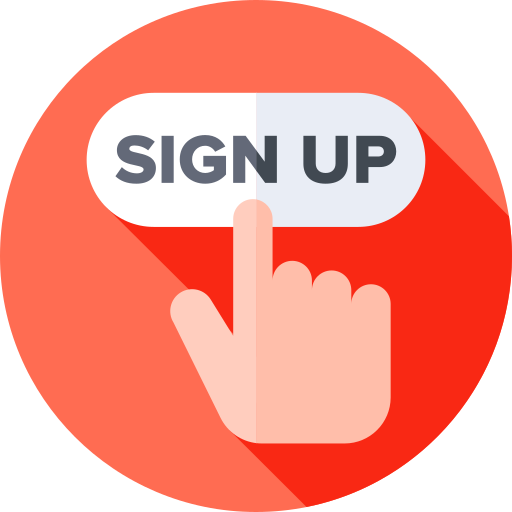 Sign up icon