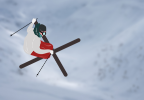 Freeride ski