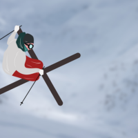 Freeride ski