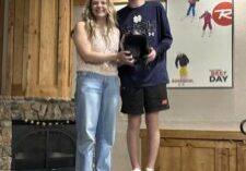 Kara and Chase shown holding Savage Squirrel helmet.