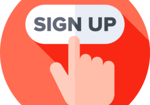 Sign up icon