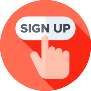 Sign up icon
